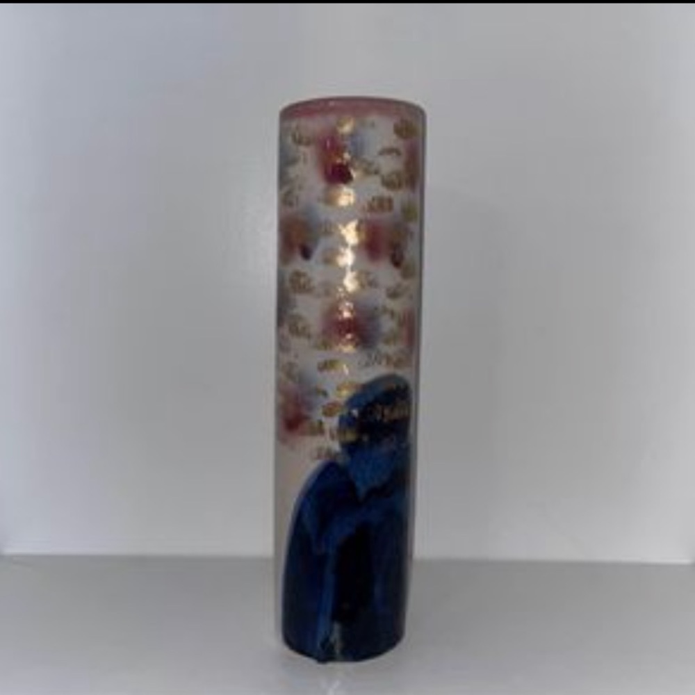 Crate & Barrel Tall Cylindrical Glass Vase​​